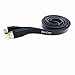 Micro Phone Charger 3ft Cable for Android - High Speed 2amp Charging Data Cord. Best Heavy Duty Black for Galaxy Note 4 Edge S2 S3 S4 LG G3 G4