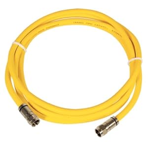 Marinco HDTV/Internet Cable, 50′, Yellow 41X 2B3jMYYpL