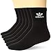 adidas Originals Men's Trefoil Quarter Socks (6-Pair)