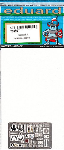 1:72 Eduard Photoetch Kit Mirage F1cg Special Hobby