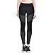 Lookatool Women High Waist Fitness Yoga Sport Pants Nine Points Leggings (M, Black)