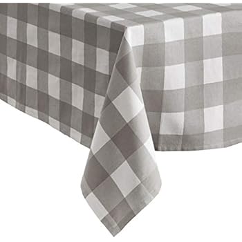 Elrene Home Fashions Farmhouse Living Buffalo Check Tablecloth, 52