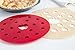 Fox Run Apple Pie Top Cutter, Plastic, Red , 9.5 x 9.5 x 0.25 inches