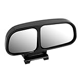 uxcell® Car Right Side Blindspot Blind Spot Mirror Wide Angle View Black