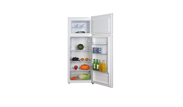 Nevera Comfee hd273fn1 doble puerta silver 210 L : Amazon.es ...
