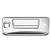 For Chevy Silverado/GMC Sierra Tail Gate Exterior Door Handle Cover with Keyhole & Camera Hole (Chrome)