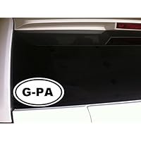 DesignsThatStick Grandpa Oval 6" Vinyl Sticker DecalE6 Grandparent Father Fathers Day Father Papa Granddaddy Family Dad