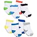Gerber Baby Boys' 8-Pair Wiggle Proof Sock, Color Block, 0-6 Months