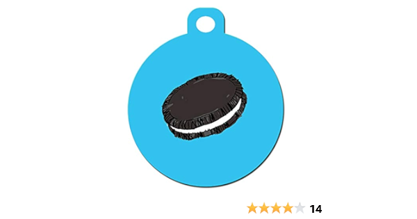 oreo dog tag