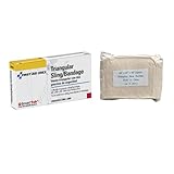 First-Aid Refill Sling/Tourniquet Triangular Bandages, 10/Pack