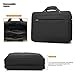 CoolBELL 15.6 inch Multi-Function Convertible Laptop Messenger Computer Bag Single-Shoulder Backpack Briefcase Oxford Cloth Waterproof Multi-Compartment for iPad Pro MacBook Men and Women(Black)
