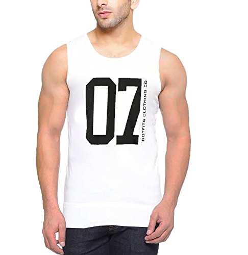 hotfits men's cotton sleeveless t-shirt