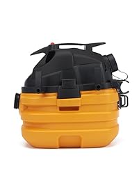 Shop Vac 5872810 6,0 pico HP resistente aspiradora portátil de 5 galones amarillo negro con cable y almacenamiento de herramientas y accesorios multifunción, utiliza filtro de cartucho BB y bolsa de filtro tipo H
