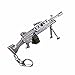 LLAMEVOL Gun Keychain for Men Fort-Nite Scar Guns Toys Heavy Shotgun Model Alloy Metal Assault Rifle Keychain Game Party Supplies Collection Gift for Boys
