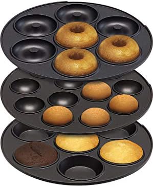 Bestron Appareil à gâteaux rétro 3 en 1 "Cakemaker", Pour faire des beignets, des muffins et des cake pop, Sweet Dreams, Revêtement antiadhésif, 700 W, Menthe - Cuisine A Vivre Bestron Appareil à gâteaux rétro 3 en 1 "Cakemaker", Pour faire des beignets, des muffins et des cake pop, Sweet Dreams, Revêtement antiadhésif, 700 W, Menthe