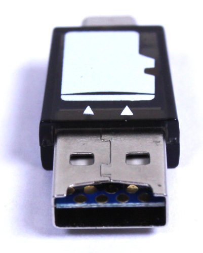 image for Plugable USB MicroSD Card Reader for Phone, Laptop, and Tablet Compute