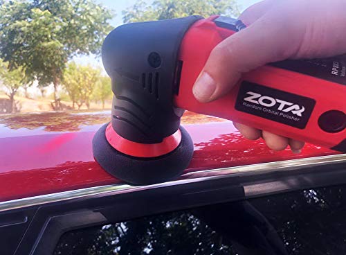 ZOTA Polisher, 3" Orbital Polisher, Mini Portable Rotary Polisher Kit - Mens Gifts Ideas for Christmas