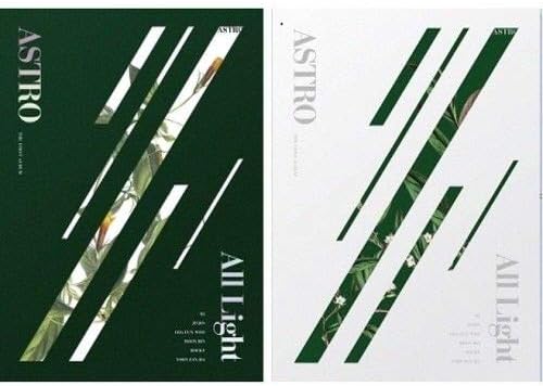 Astro - [All Light] 1st Album Random Ver CD+1p Poster+136p PhotoBook+1ea Lyrics Book+6p PostCard+Sticker+1p Group Post Card+2p Selfie Photo Card+2p Photo Card+Extra PhotoCard SET+Tracking K-POP Sealed