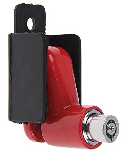 Roswheel Portable Mini Anti-theft Disk Disc Brake Rotor Wheel Lock Security Lock for Scooter Bike Bicycle Motorcycle Scooter with Two Keys(Red)