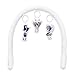 Toy Arch for Deluxe+ Dock (White) - Compatible with All Deluxe+ Docks - Toys Sold Separately