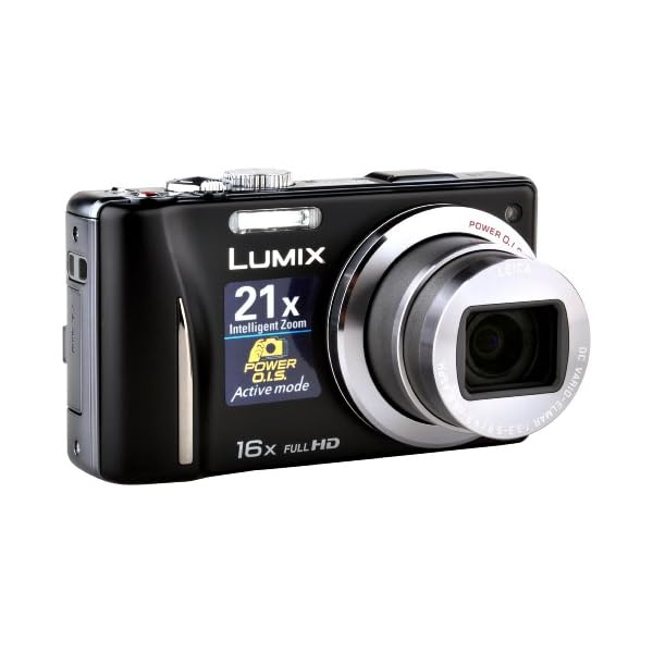 Panasonic Lumix DMC-TZ20EG-K Digitalkamera (14 Megapixel, 16-Fach Opt. Zoom, 7,5 cm (3 Zoll) Display, bildstabilisiert…