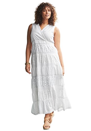 roamans white dresses