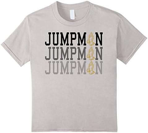Kids Jumpman T-shirt 12 Silver