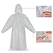 RNRISI Child Poncho with Hood (5 Pack) Children Rain Ponchos Emergency Disposable Raincoats for (Kids Rain Coat)
