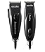 Andis Metallic Black Speed Master Clipper & Pivot Pro Powerful Trimmer 9 clipper attachment combs 4 trimmer attachment combs with BeauWis Blade Brush Included