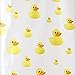 iDesign PEVA Plastic Ducks Shower Curtain, PVC-Free Waterproof Liner for Kids', Guest, College Dorm, Master Bathroom, Polyethylene_vinyl_acetate, 72