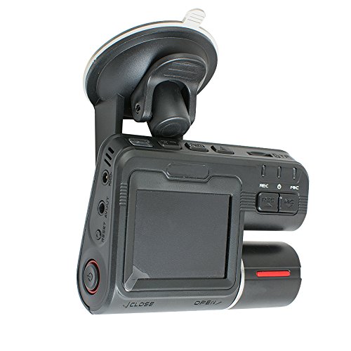 Denshine 1080P Full HD Dual lente coche DVR Dashboard Cam Vehículo Cámara Grabadora de vídeo G-sensor Monitor