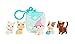 Kitty in My Pocket Clip On Pouch, Teal
