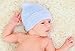 Nurses Choice 5 Piece Hospital Hat & Mitten Set for Newborn Baby (Boy)