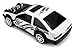 Drift King Retro Legend Remote Control RC Drifting Racing Race Car 1:24 Scale Size Ready To Run w/ Bright LED Lights, Extra Set of Grip Tires (Colors May Vary)