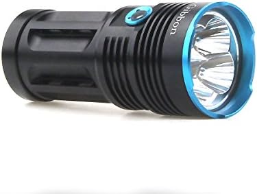 5000 Lumens Flashlight 4 x Cree T6 Flashlight Torch Waterproof Tactical Flashlight 3 Modes For Hiking, Camping, Hunting,Fishing And Other Indoor Or Outdoor Activities