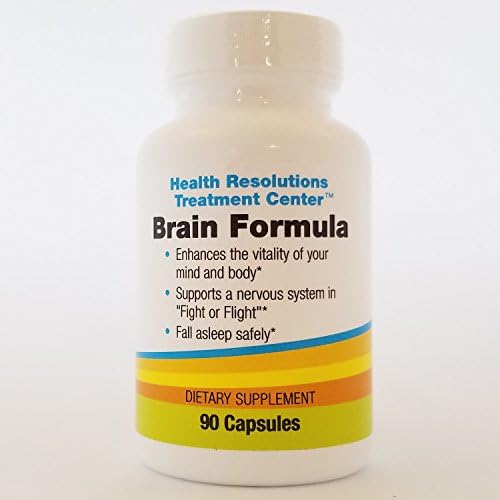 Brain Formula Dietary Supplements – Nutrition for a Busy Mind and Lifestyle (90 Capsules)