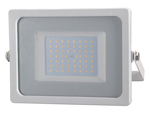 V-TAC VT-4955 50W LED Blanco Proyector - Proyectores (50 W,