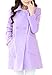 ZSHOW Women's A Line Double Breasted Wool Winter Coat