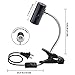OMAYKEY Reptile Lamp Fixture Holder Clamp, Upgraded Lengthened Adjustable Stand and Socket - for Pet Brooder Coop Chicken Lizard Turtle Snake Aquarium Habitat Heat Lamps & Light Bulb - Black