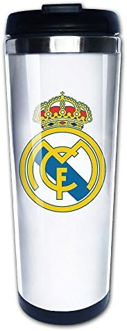 QIDAMIAO Real Madrid CF Logo Vacuum Cup Coffee/Travel Mugs