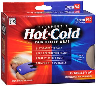 ThermiPaq Therapeutic Hot-Cold Pain Relief Wrap X-Large, Pack of 2