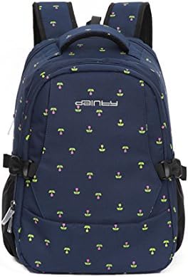 2017 New Stylish Waterproof Baby Diaper Bag Backpack, Handbag Large Capacity Fit Stroller, Travel Backpack Diaper Bags for Mum and Dad (Blue Flower)