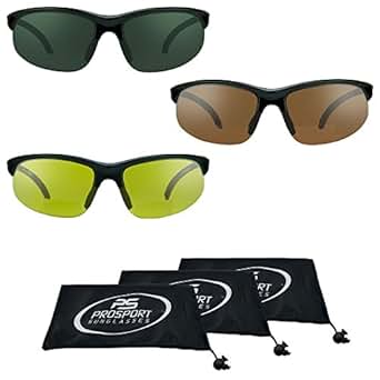 proSPORT Bifocal Reader Sunglasses Half Rim Sport Style