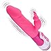 Rabbit Vibrator for Vagina - Dildo Vibrator Adult Toy - Sex for Couples - G Spot Vibrator Stimulator - Clit Vibrator - Suitable Male Sex Toy for Anal Play - Adult Toy for Couples, Pink, Lyps Lily Lyp