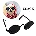 Stock Show Funny Cute Dog Cat Retro Fashion Sunglasses Mosaic Glasses Transparent Eye-wear Protection Puppy Cat Teacher Bachelor Cosplay Glasses Pet Photos Props for Small Dog, Black