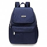 AOTIAN Small Lightweight Nylon Backpack for Girls and Women - 9 Liters Blue