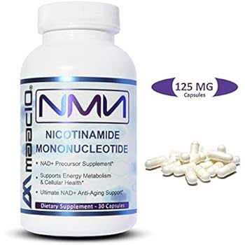 anti aging nmn Nicotinamide MAAC10 Mononucleotide 125mg NMN Amazon.com: