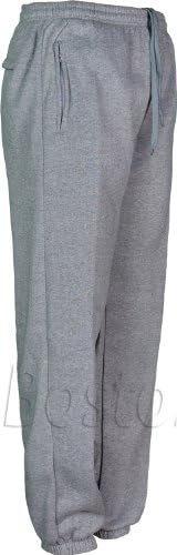 Mens Fleece Tracksuit Bottoms Closed Hem Jogging Gym Casual Trouser Pants Small TO XXL and Big Sizes 3XL 4XL 5XL 6XL 7XL