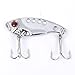 NUOMI Blade Lures for Bass Metal VIB Hard Fishing Spinner Baits Treble Hooks Walleyes Trout Fishing Spoons 4 Colors