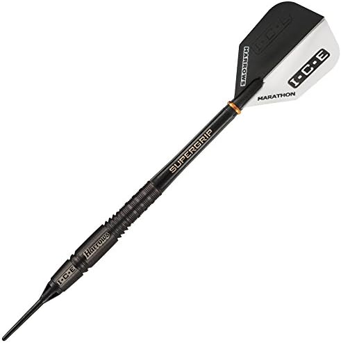 BLACK ICE 90% TUNGSTEN SOFT TIP DARTS 18 GRAMS 54337